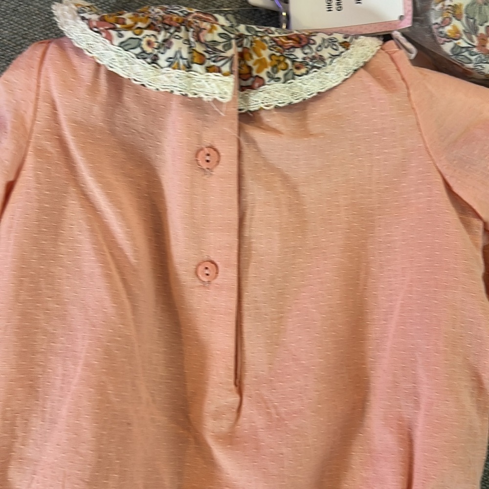 Cupcakes & Cashmere pink outfit set Size 0-3 months - Picture 8 of 9